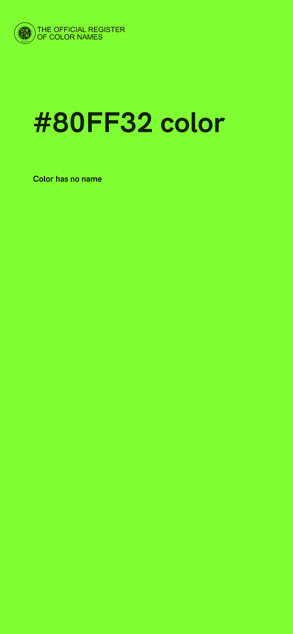 #80FF32 color image