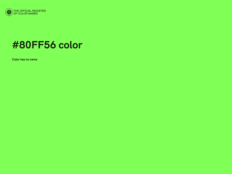 #80FF56 color image