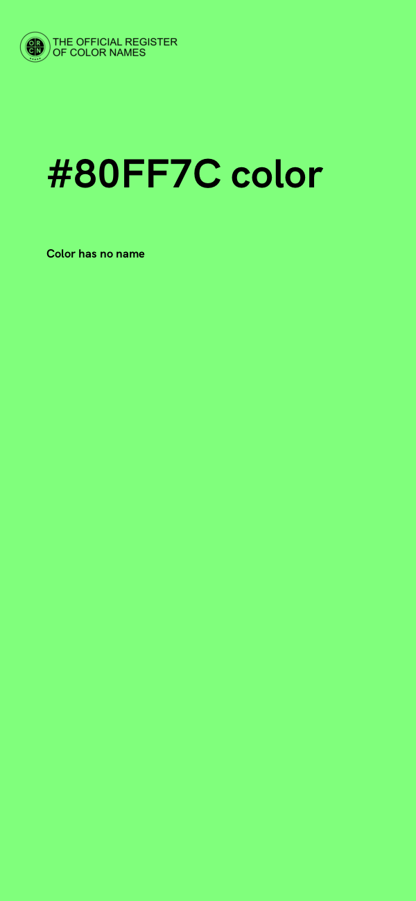 #80FF7C color image