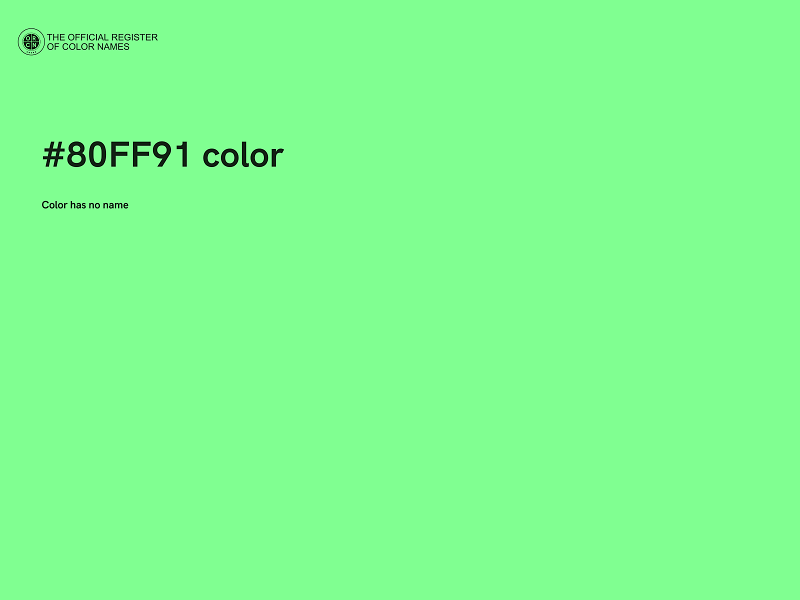 #80FF91 color image