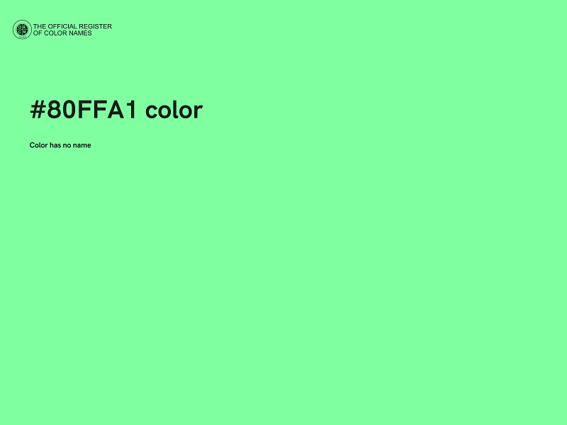 #80FFA1 color image