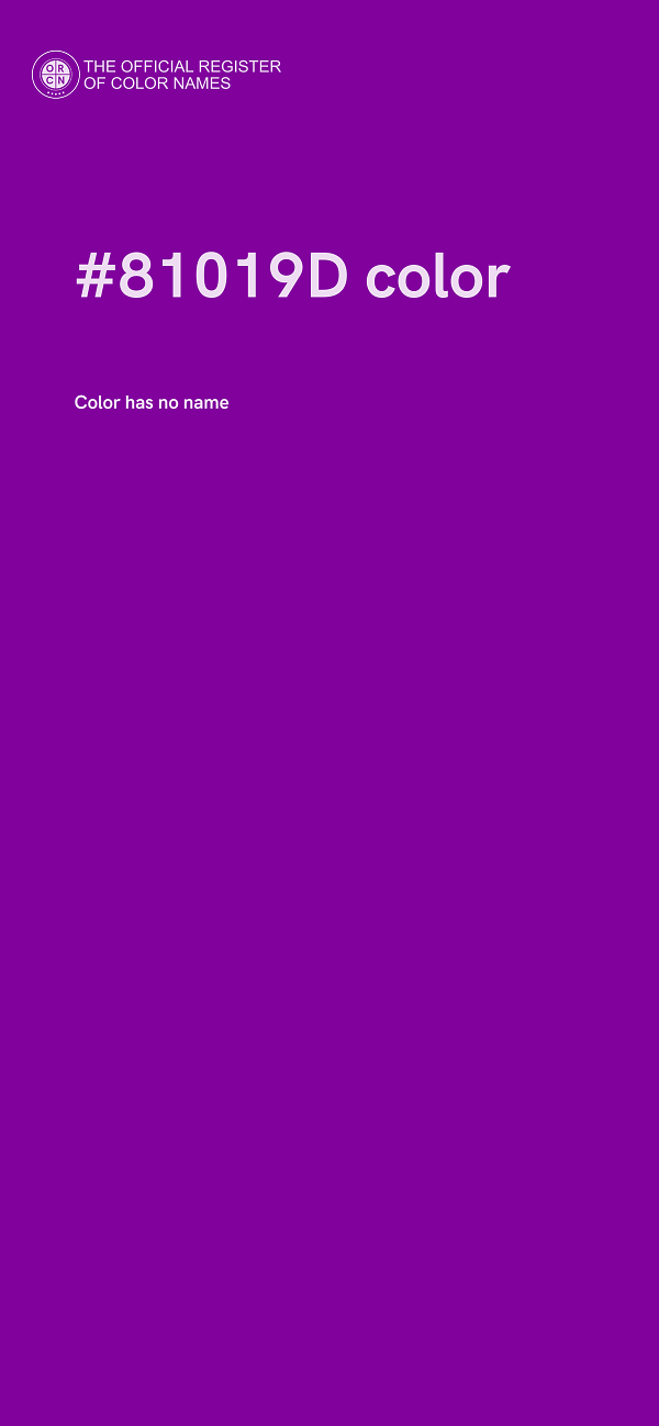 #81019D color image