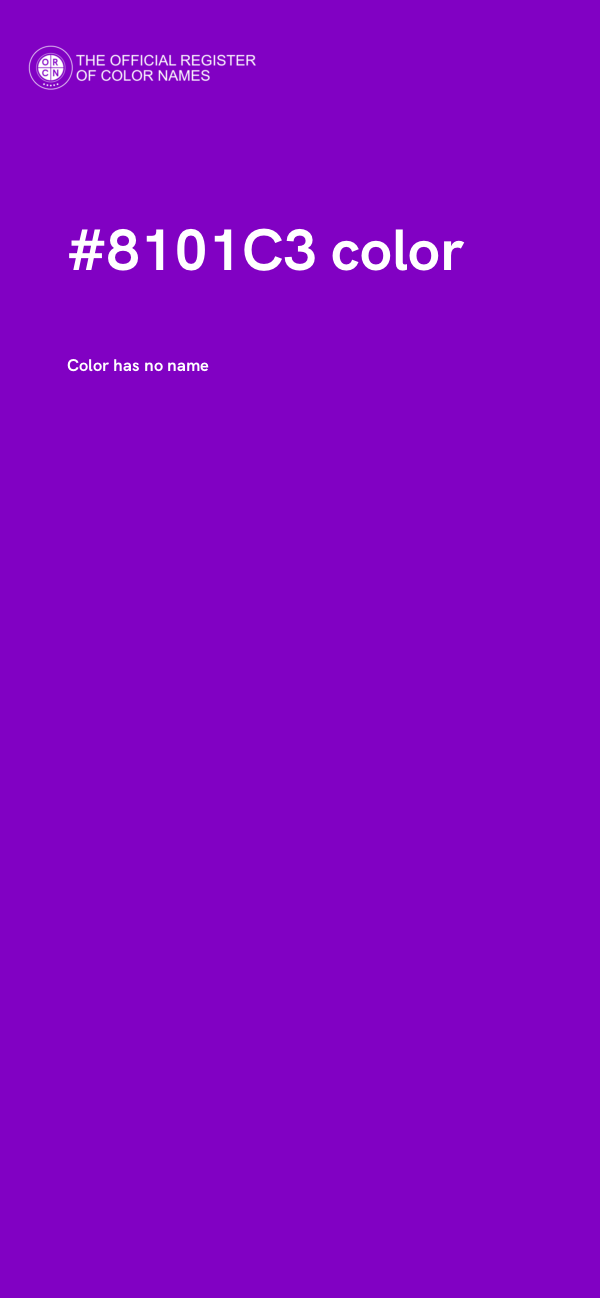 #8101C3 color image