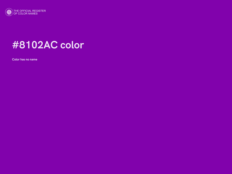 #8102AC color image