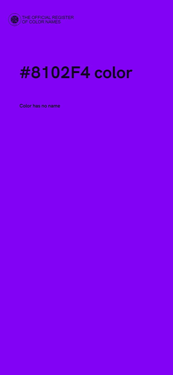 #8102F4 color image