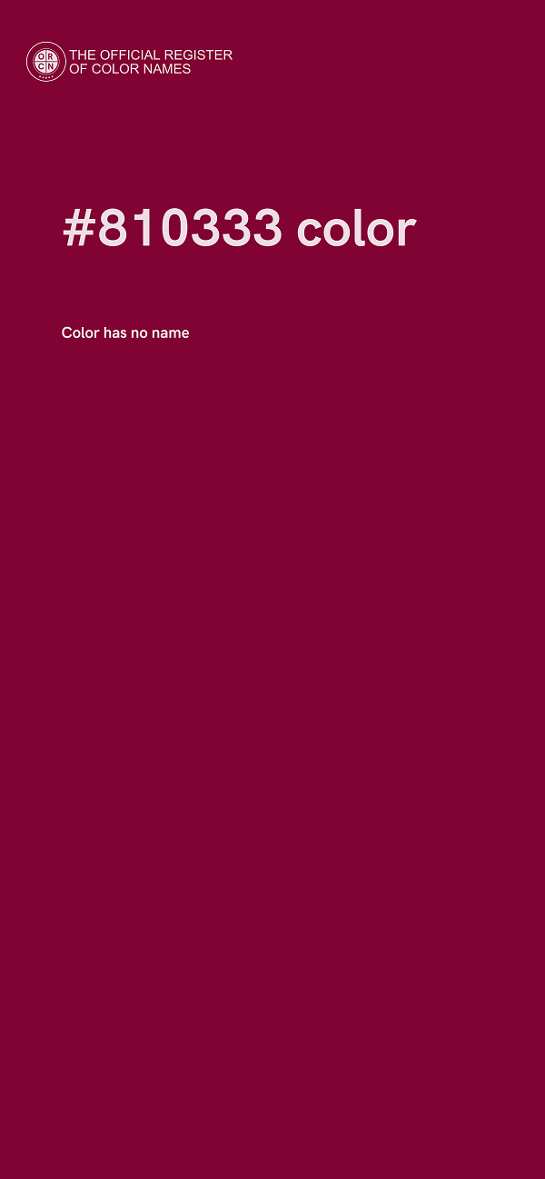 #810333 color image