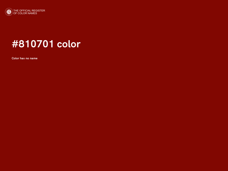 #810701 color image