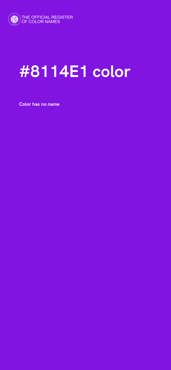 #8114E1 color image