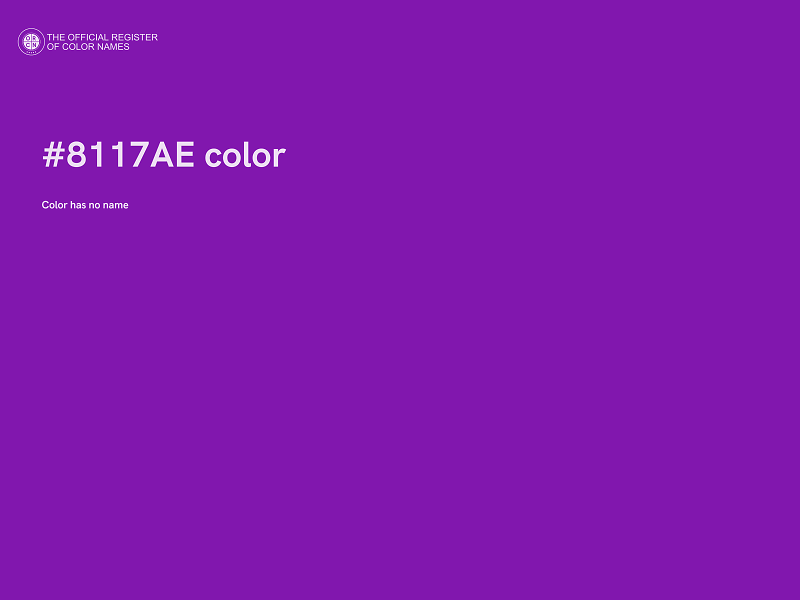 #8117AE color image