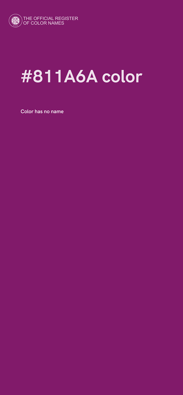 #811A6A color image