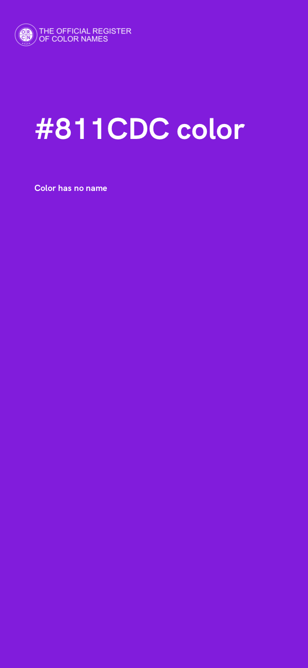 #811CDC color image