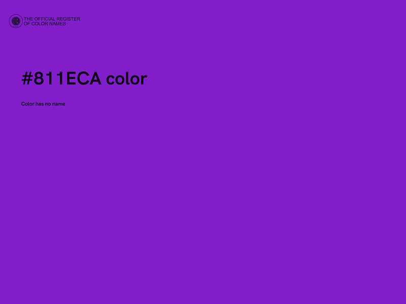 #811ECA color image