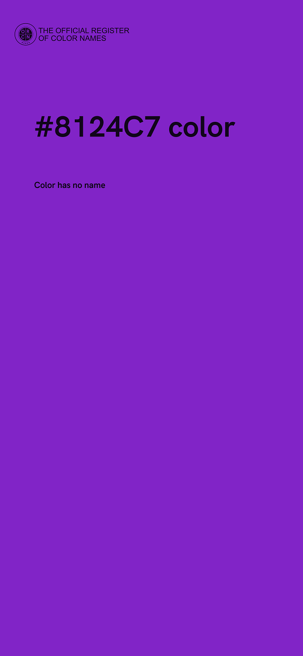 #8124C7 color image