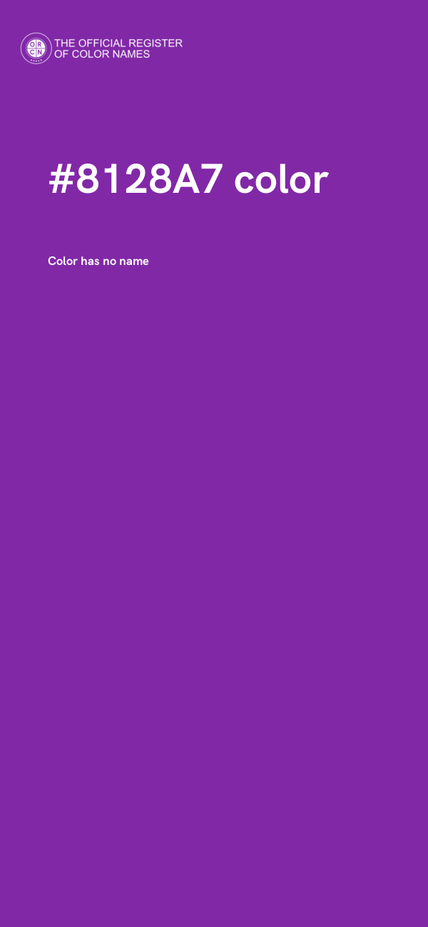 #8128A7 color image