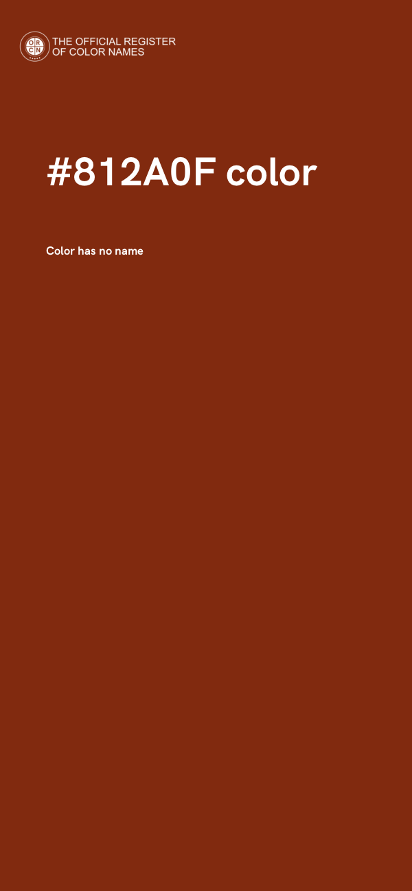 #812A0F color image