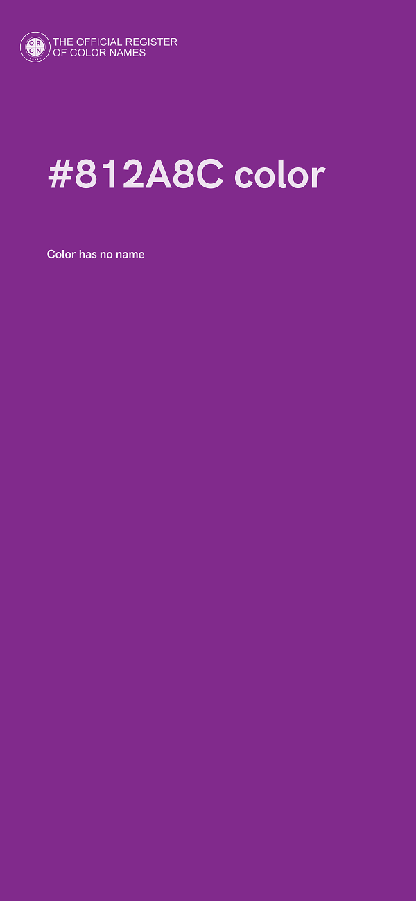 #812A8C color image