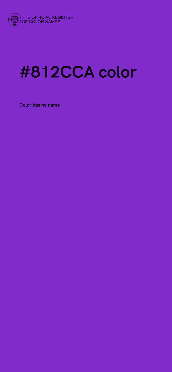 #812CCA color image