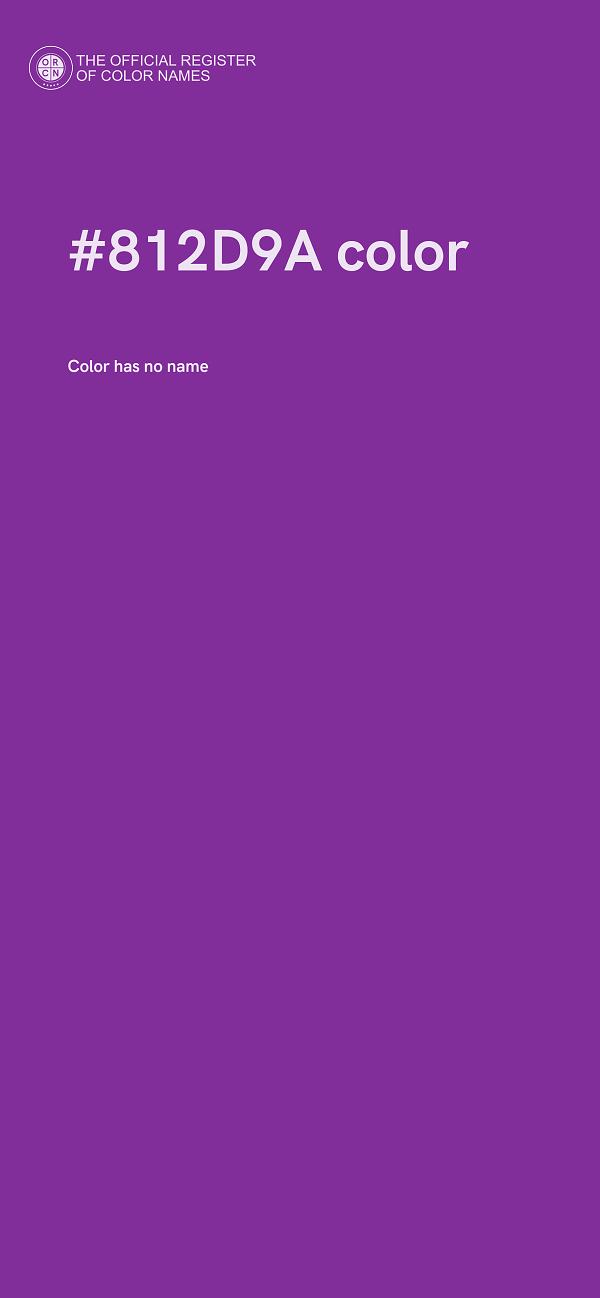 #812D9A color image
