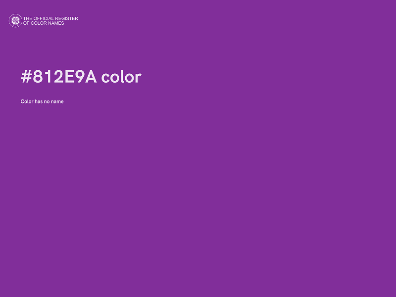 #812E9A color image