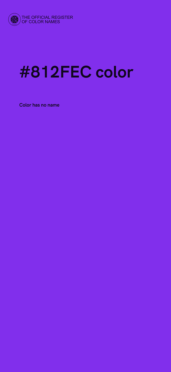 #812FEC color image