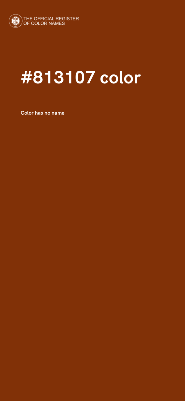 #813107 color image