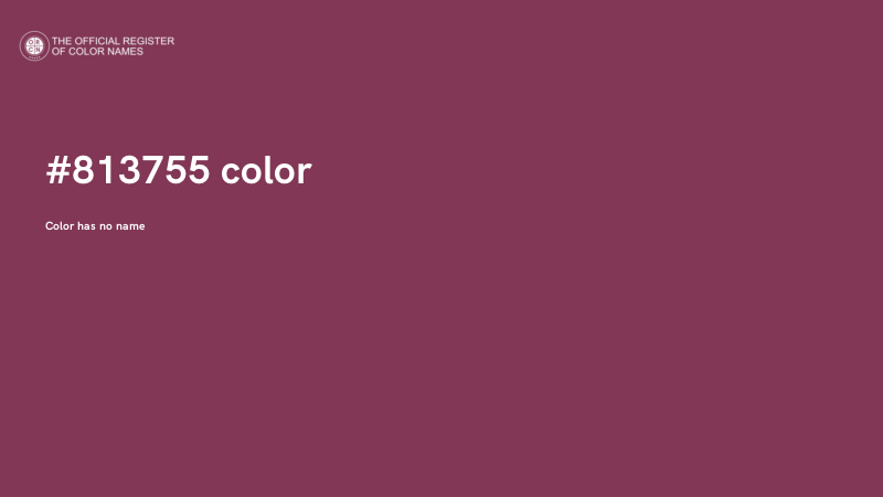 #813755 color image