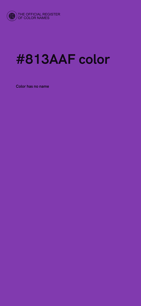 #813AAF color image