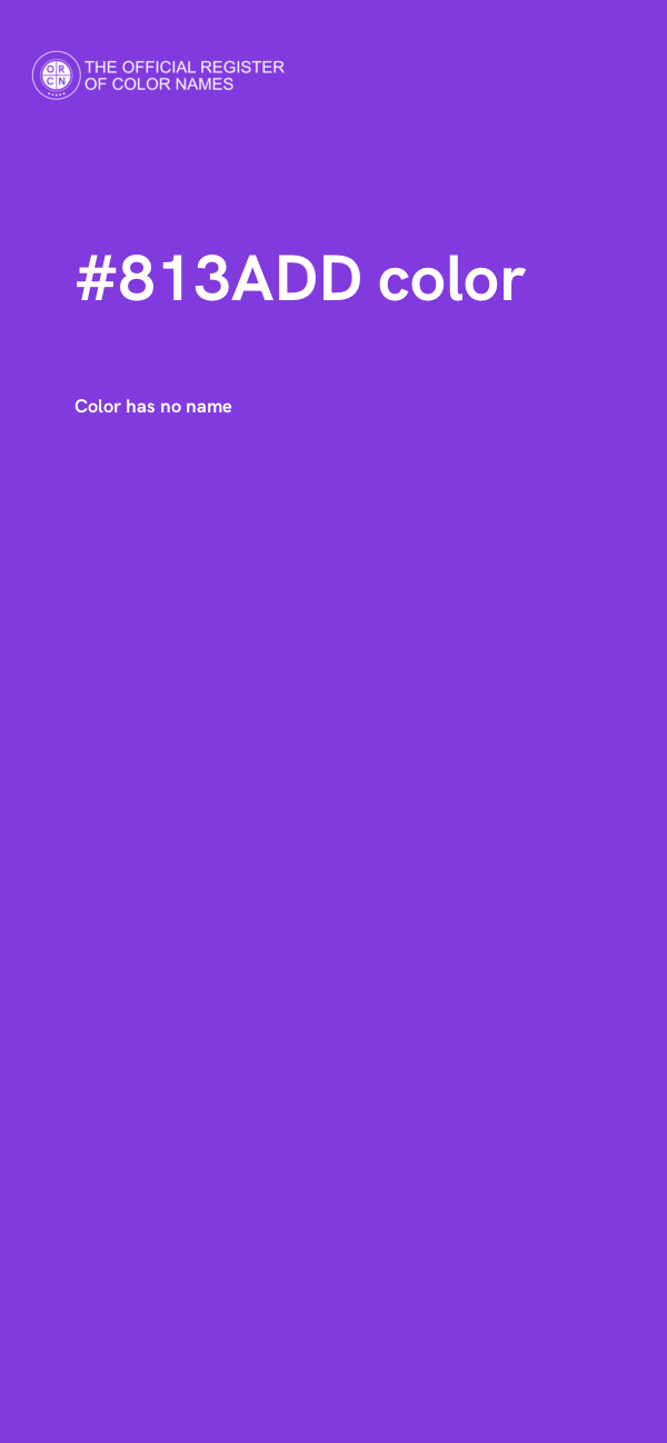 #813ADD color image