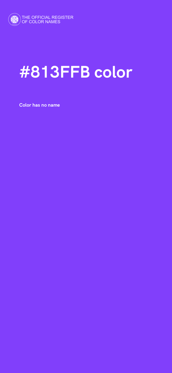 #813FFB color image
