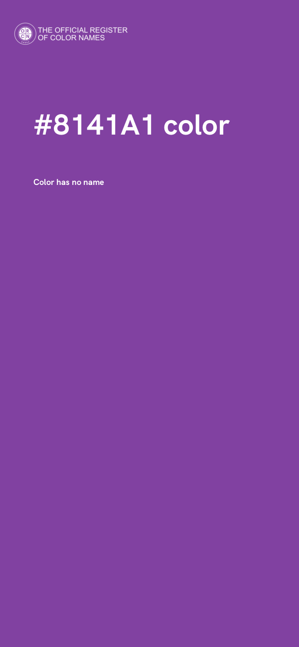 #8141A1 color image