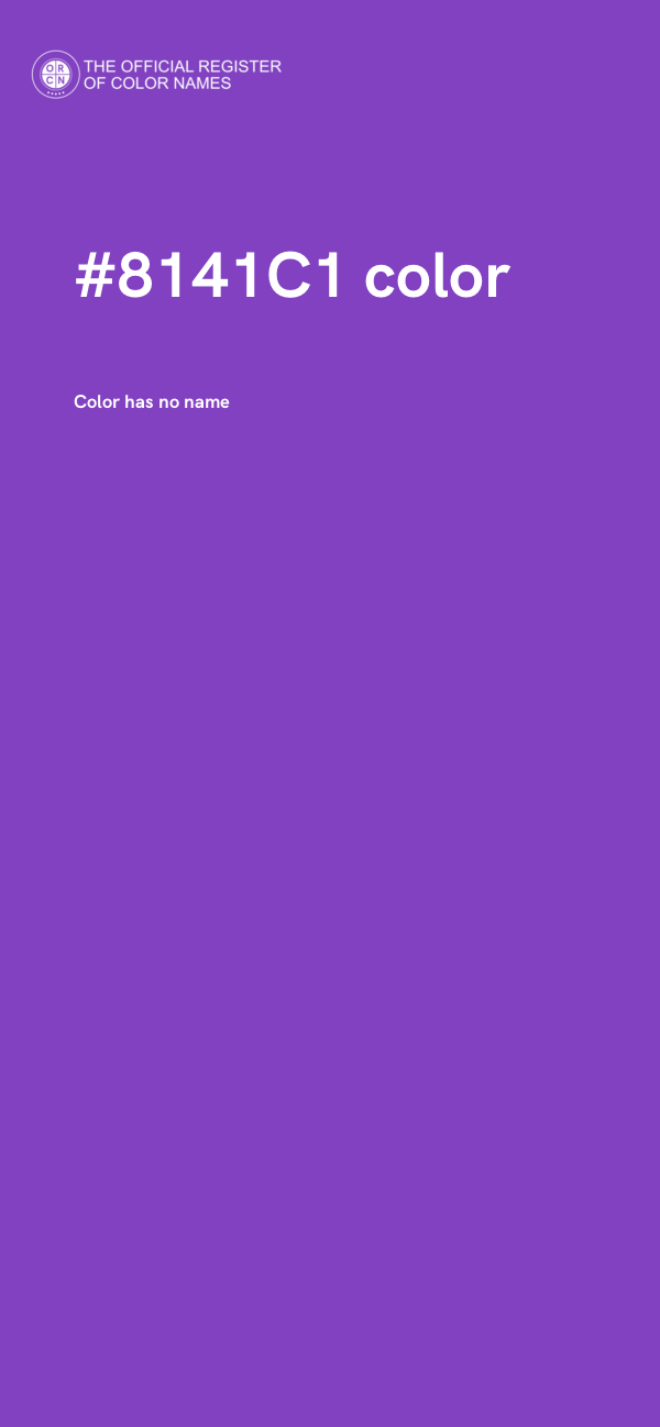 #8141C1 color image