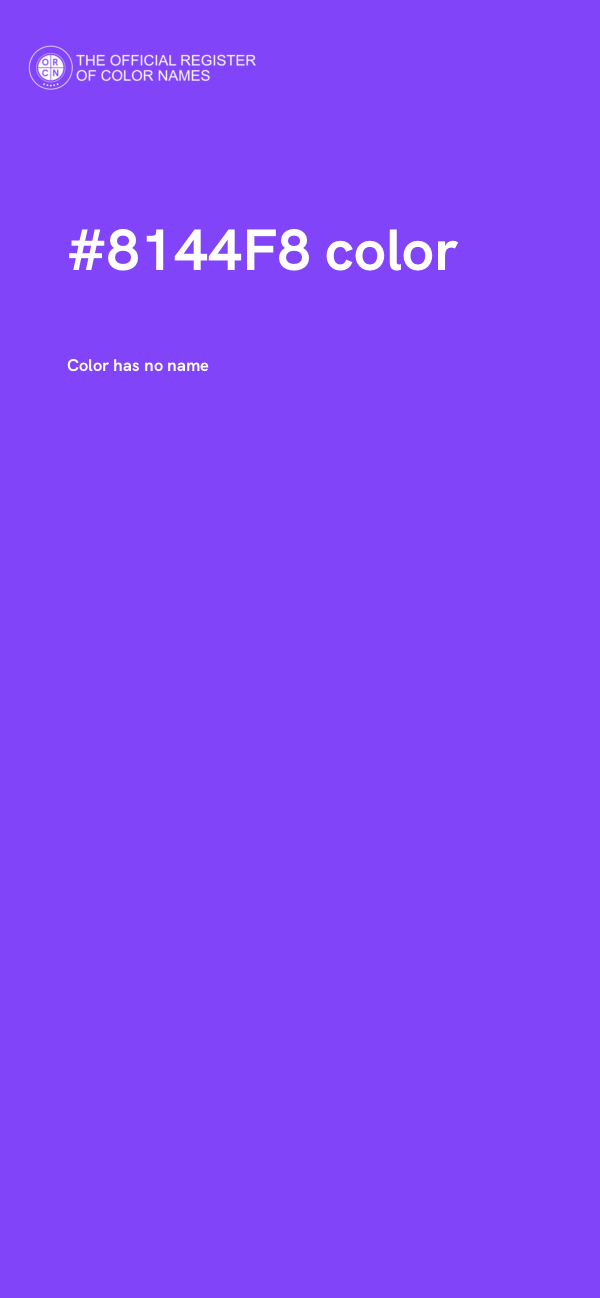 #8144F8 color image