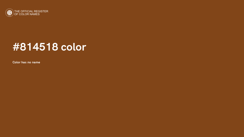 #814518 color image