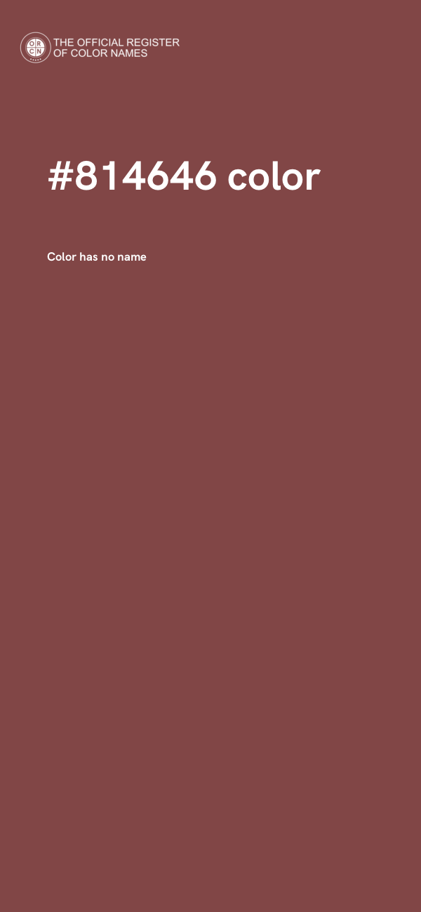 #814646 color image