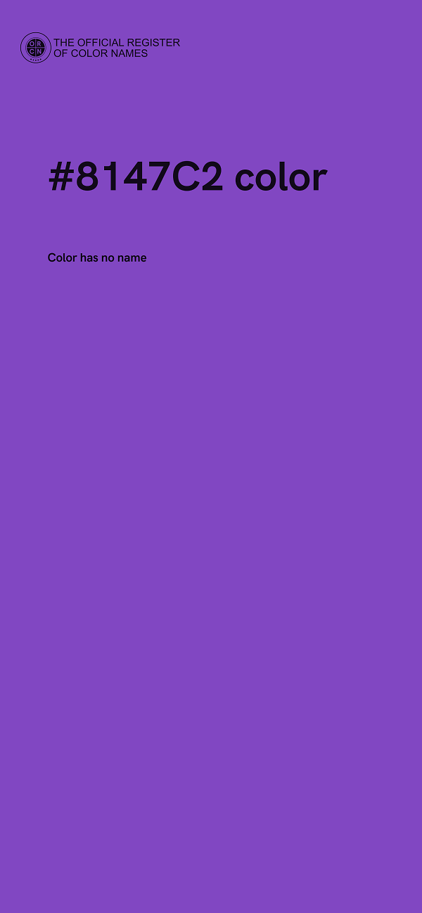#8147C2 color image