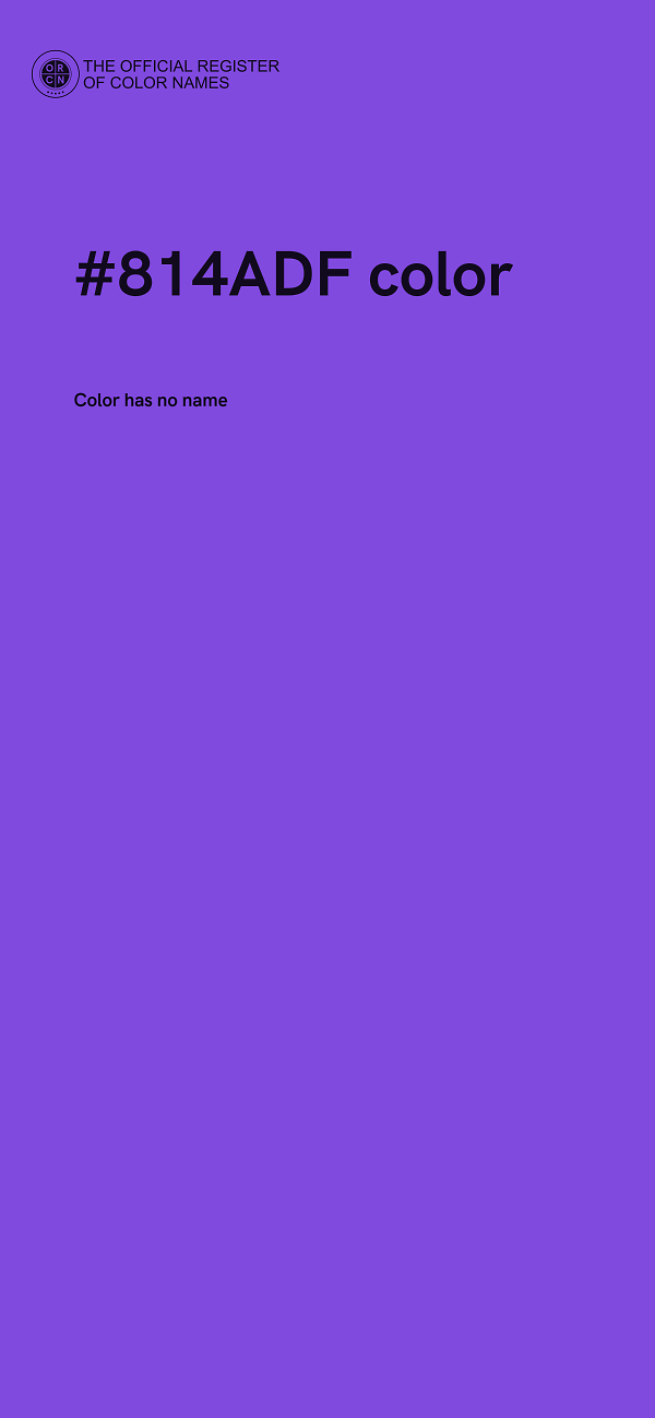 #814ADF color image