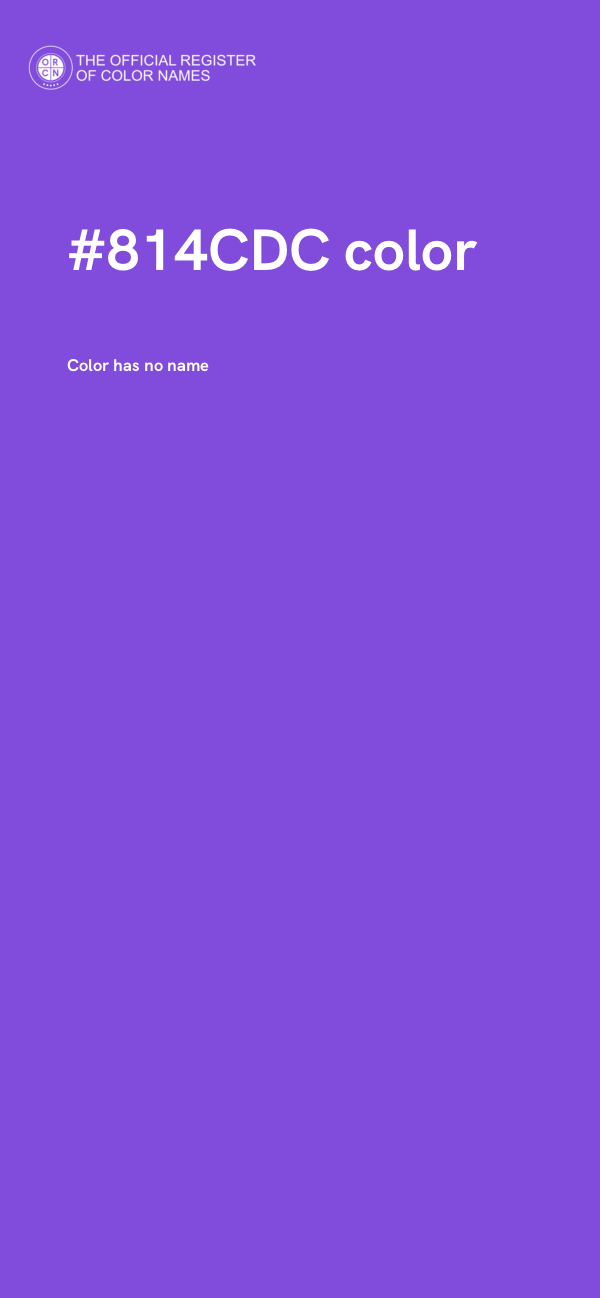 #814CDC color image
