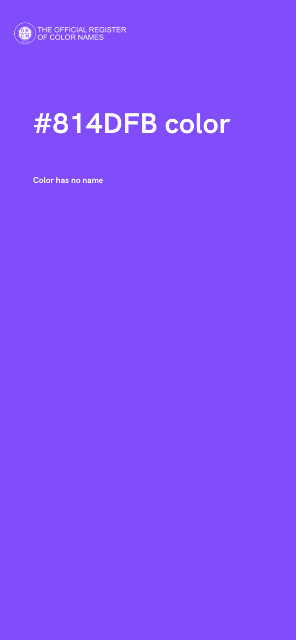 #814DFB color image