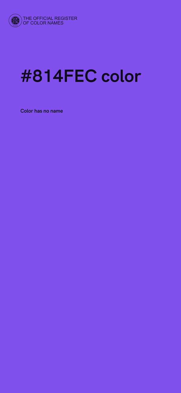 #814FEC color image