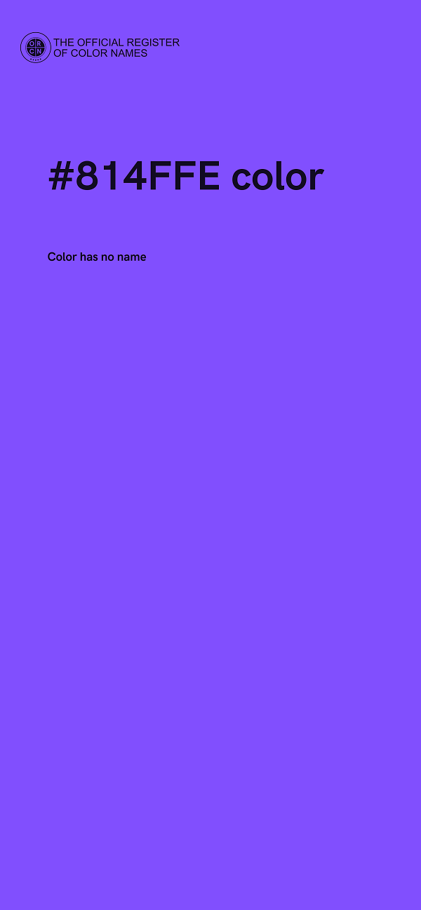 #814FFE color image