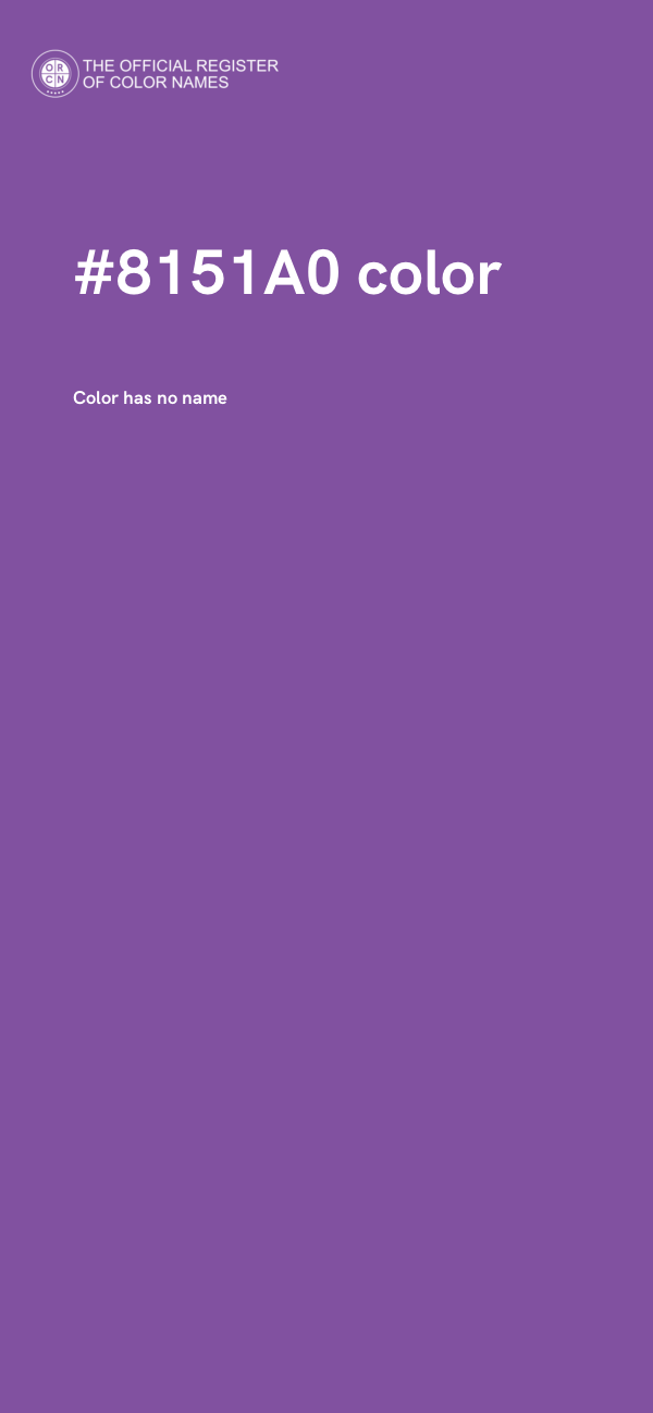 #8151A0 color image