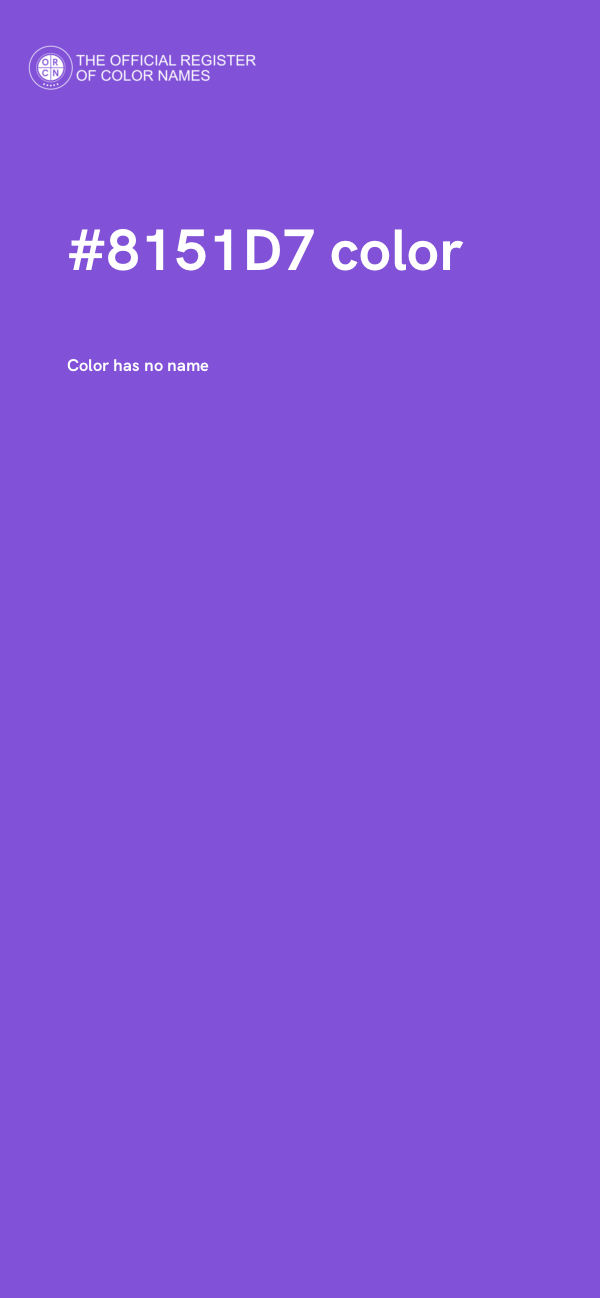 #8151D7 color image