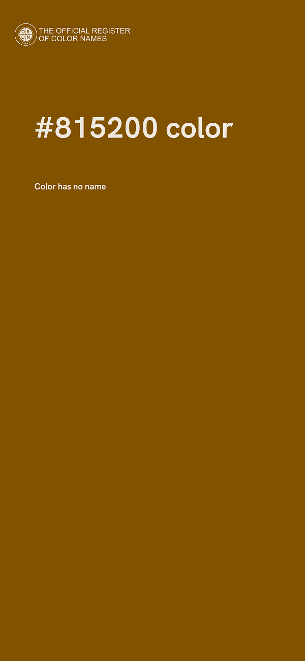 #815200 color image