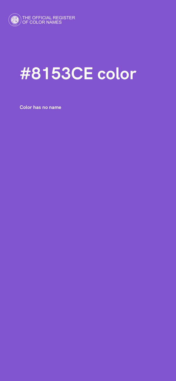 #8153CE color image
