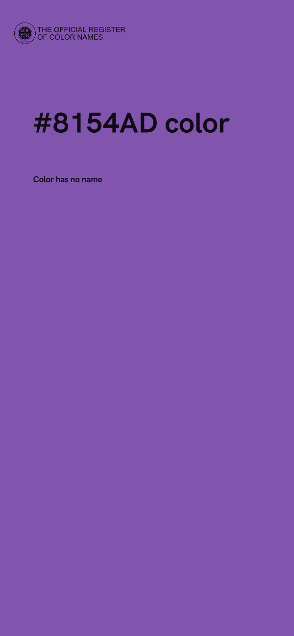 #8154AD color image