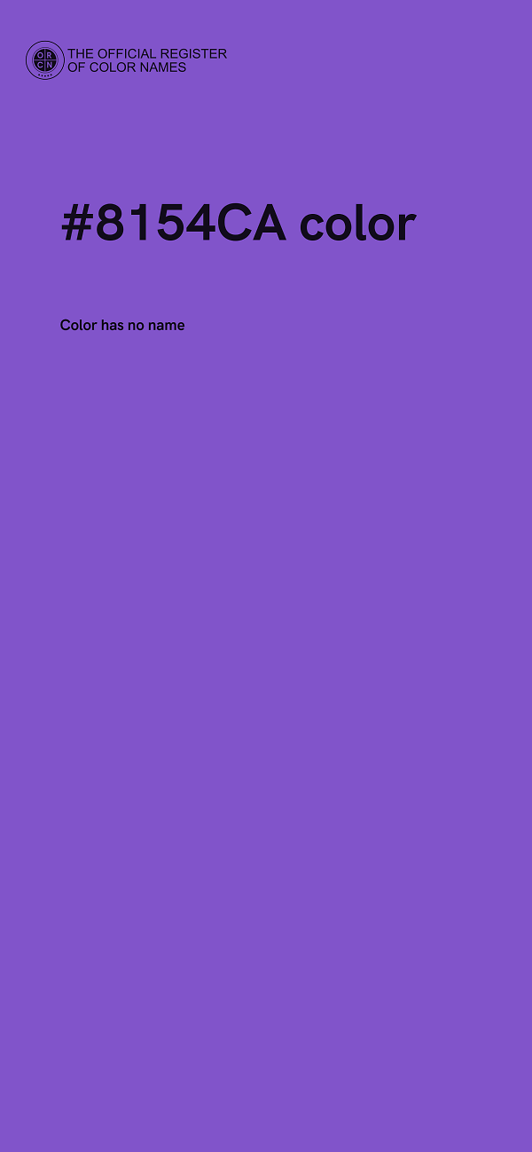 #8154CA color image