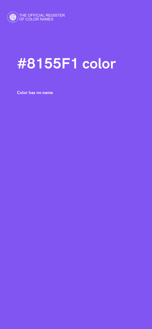 #8155F1 color image