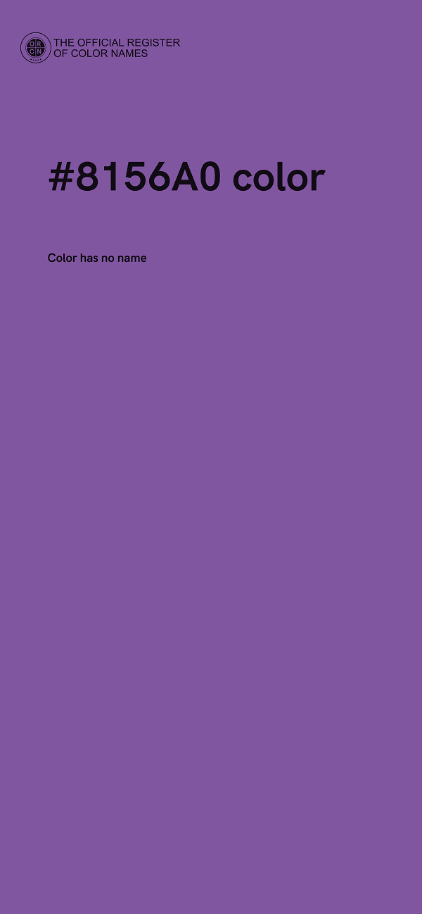 #8156A0 color image