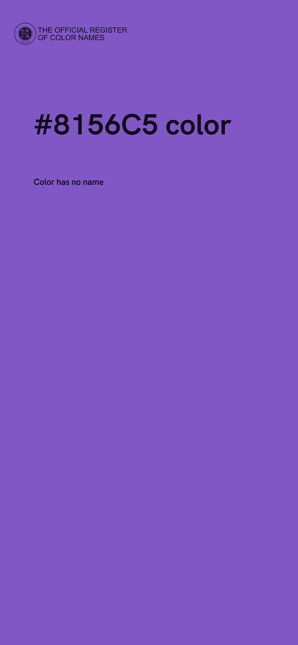 #8156C5 color image