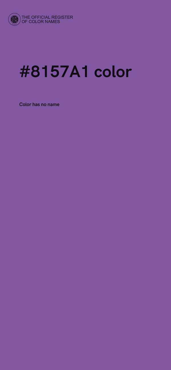 #8157A1 color image
